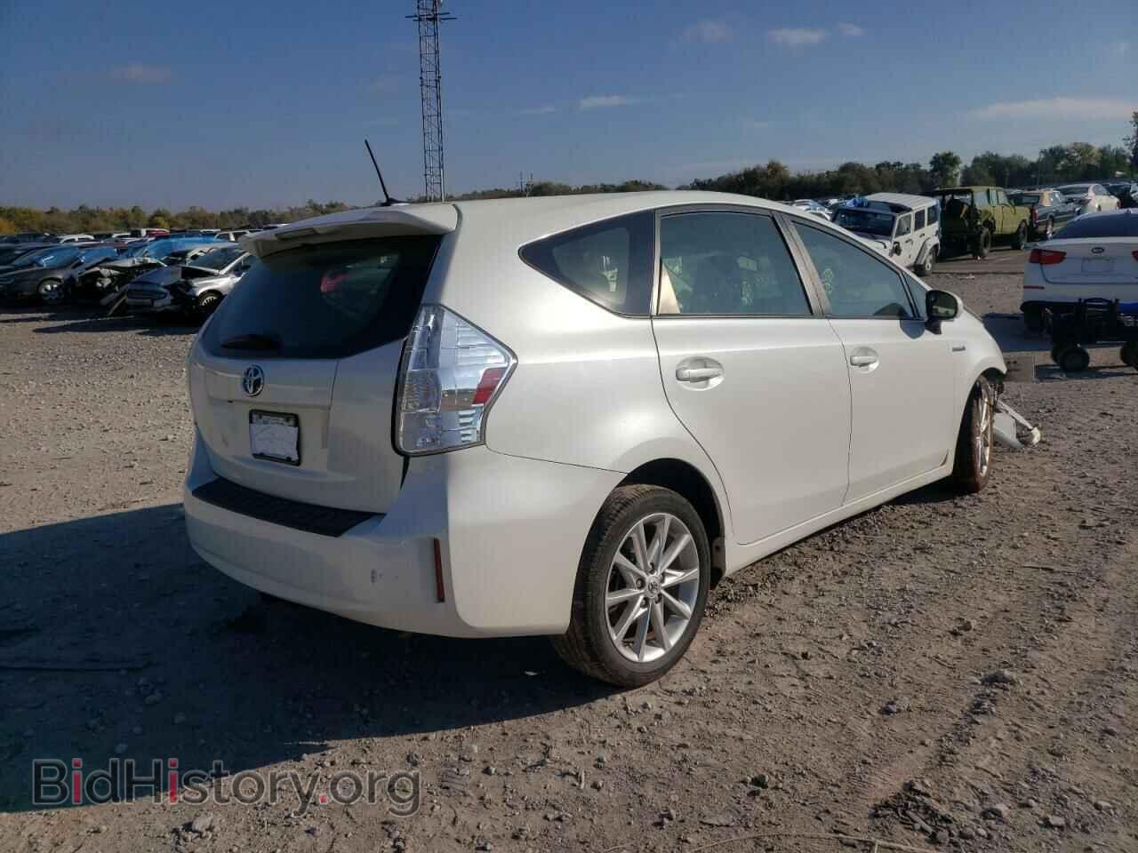 2014 TOYOTA PRIUS - VIN: JTDZN3EU4EJ014412 - Фото 4