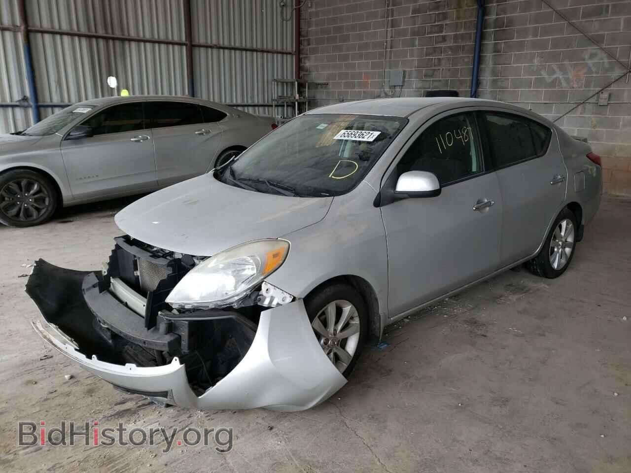 2014 NISSAN VERSA - VIN: 3N1CN7AP1EL854821 - Фото 2