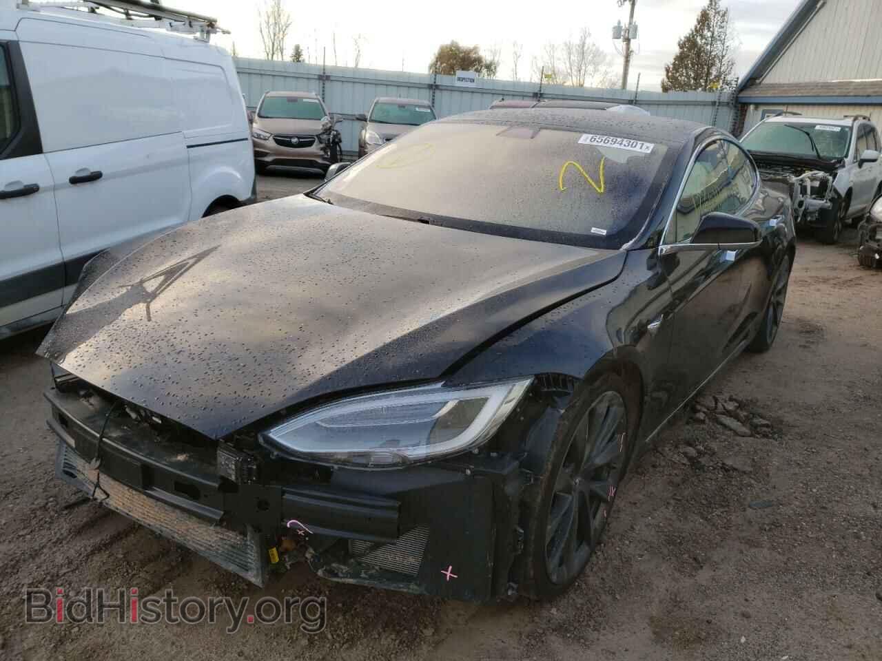 2021 TESLA MODEL S - VIN: 5YJSA1E29MF421695 - Фото 2