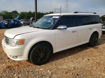 2012 Ford FLEX Flex Limit, белый — VIN 2FMHK6DC6CBD11760, Copart