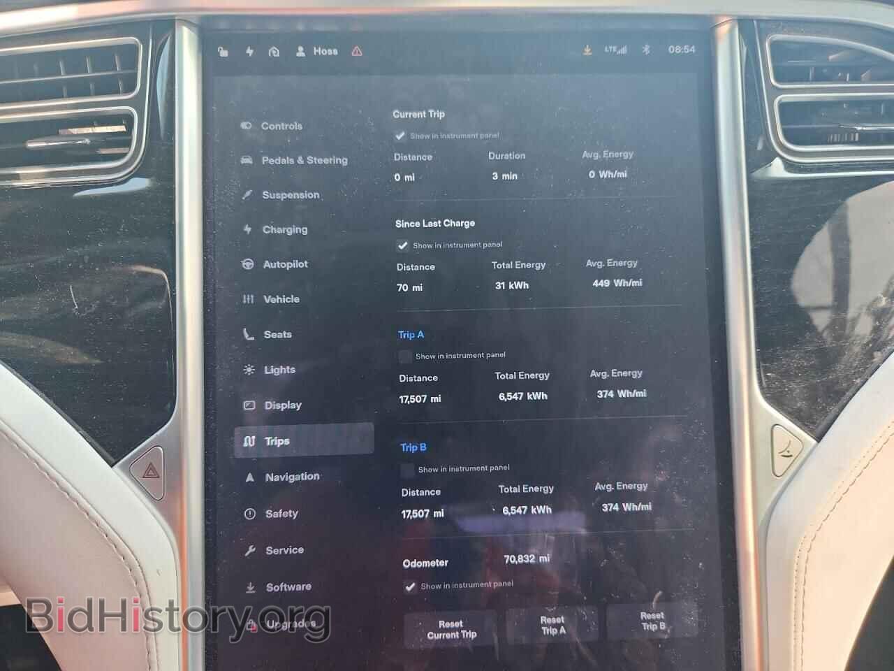 2017 TESLA MODEL X - VIN: 5YJXCBE21HF070096 - Photo 9