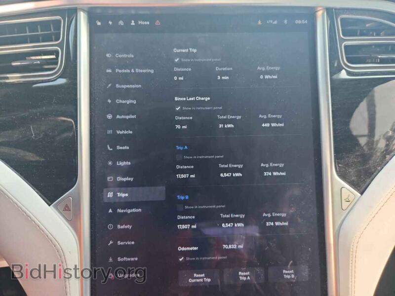2017 Tesla MODEL X (VIN 5YJXCBE21HF070096) — photo 9 of 14
