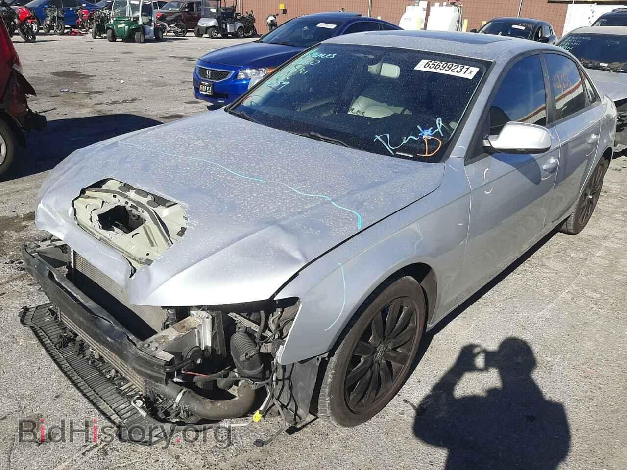 2013 AUDI A4 - VIN: WAUAFAFL1DN019107 - Фото 2