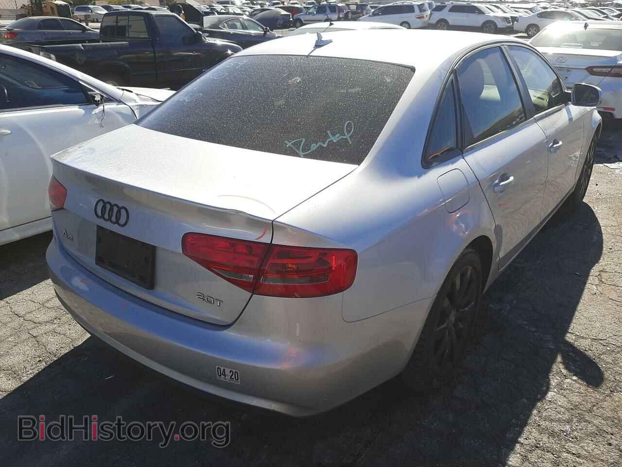 2013 AUDI A4 - VIN: WAUAFAFL1DN019107 - Фото 4