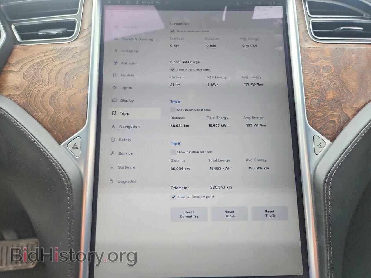 2017 TESLA MODEL S - VIN: 5YJSA1E26HF194519 - Photo 9
