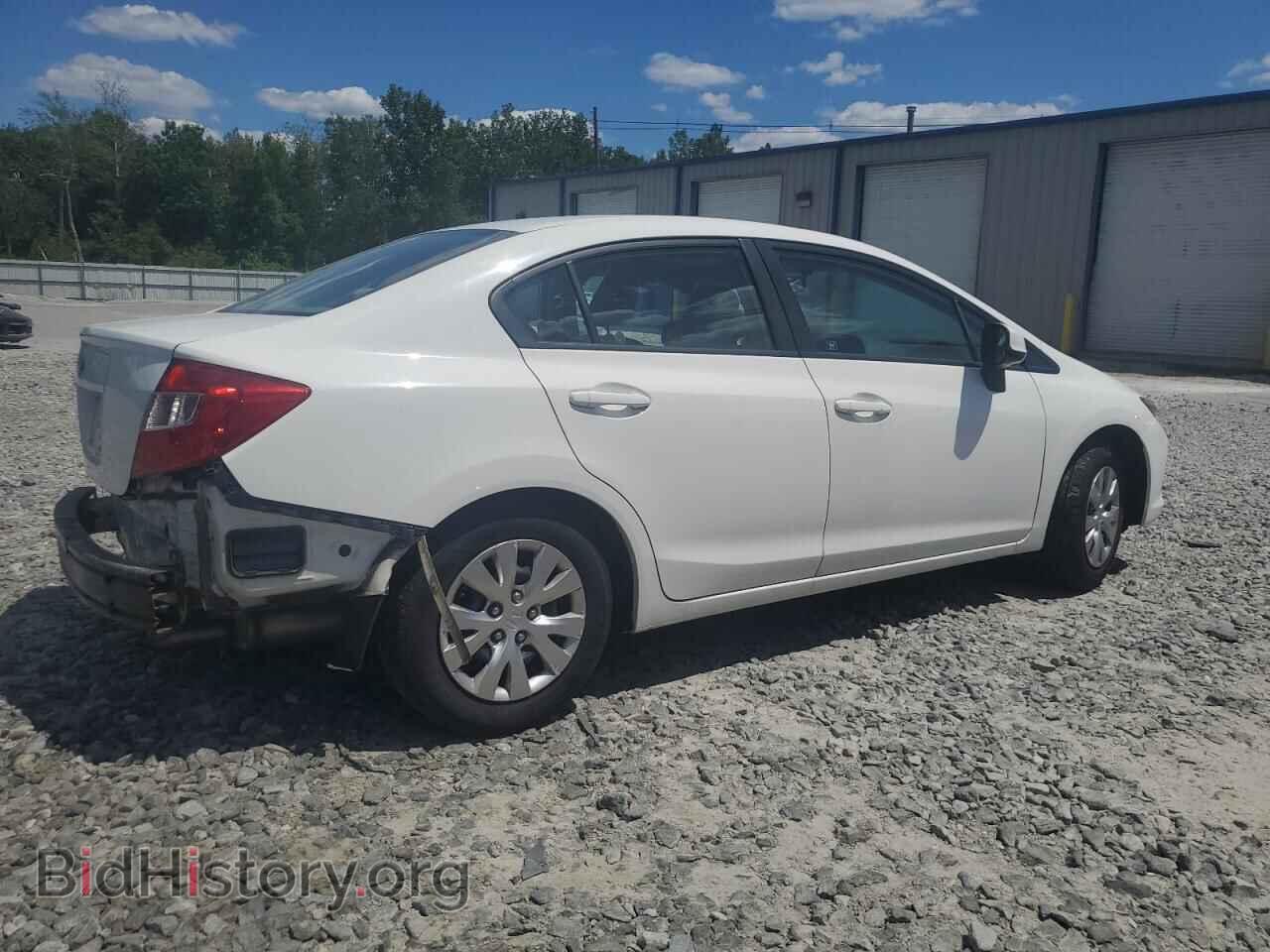 2012 HONDA CIVIC - VIN: 2HGFB2F5XCH598327 - Фото 3