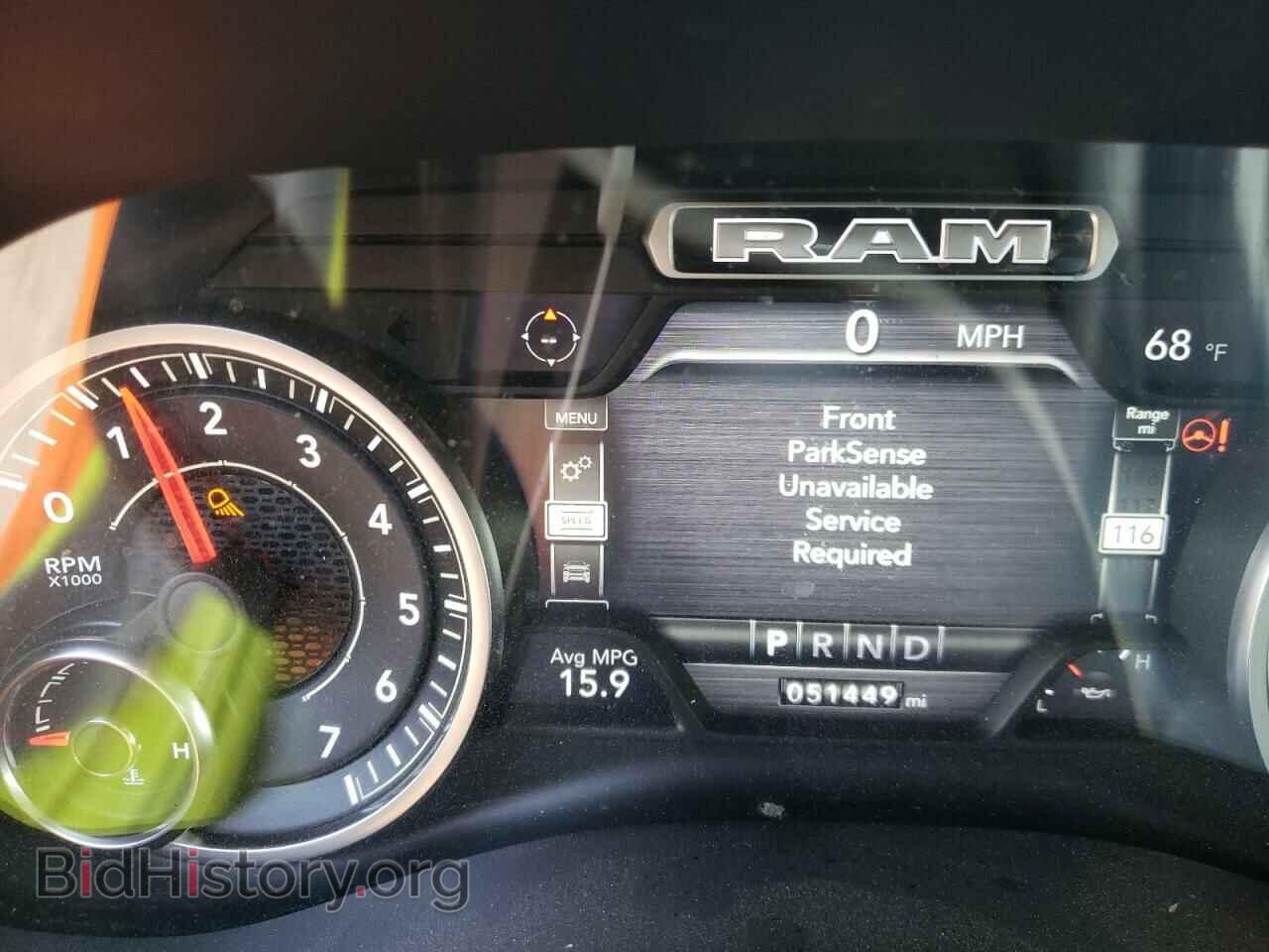 2019 RAM 1500 - VIN: 1C6SRFBT9KN756819 - Фото 8