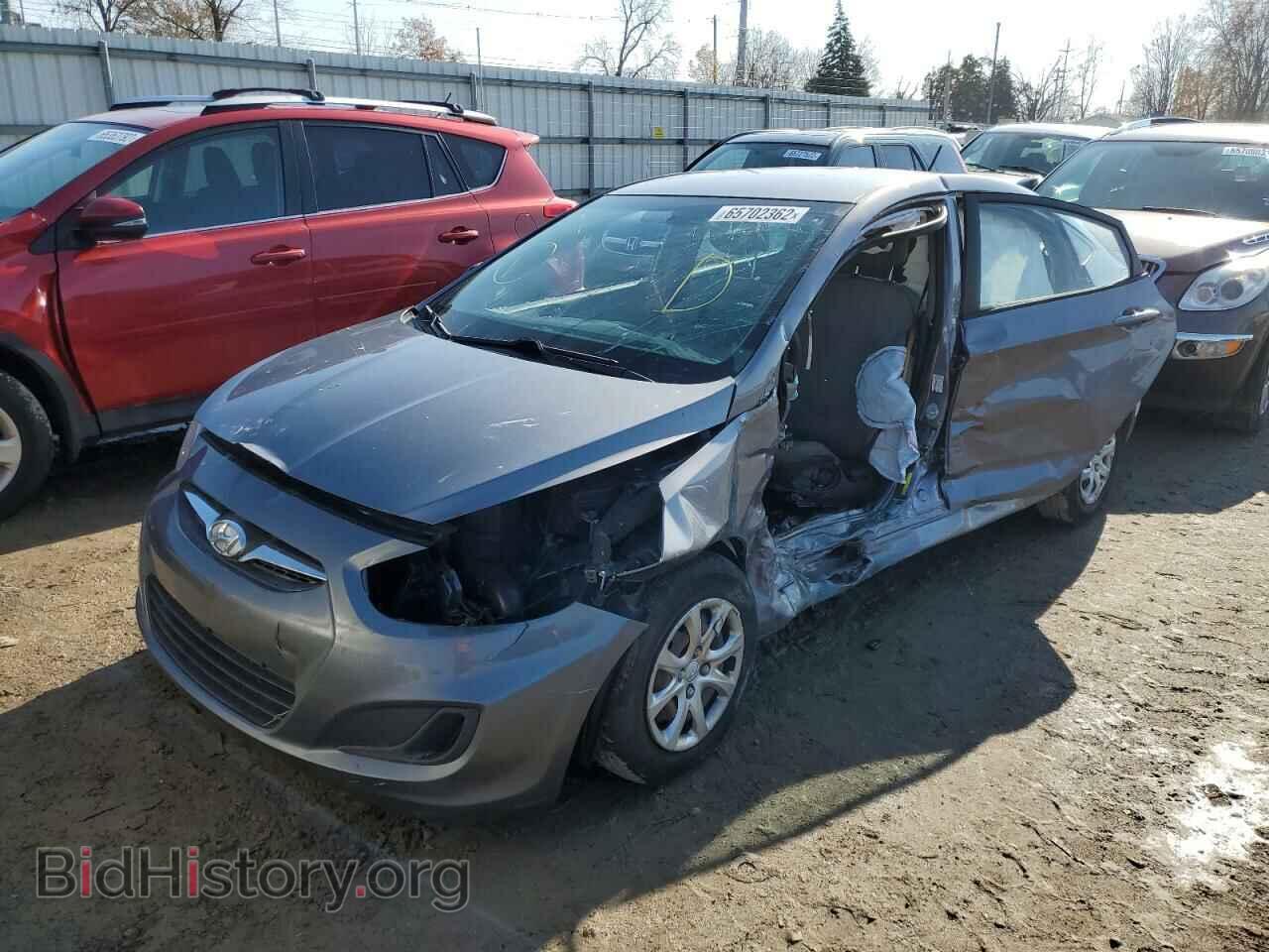 2014 HYUNDAI ACCENT - VIN: KMHCT4AE3EU637000 - Фото 2
