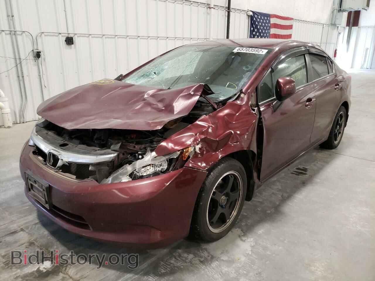 2012 HONDA CIVIC - VIN: 19XFB2F55CE099333 - Фото 2