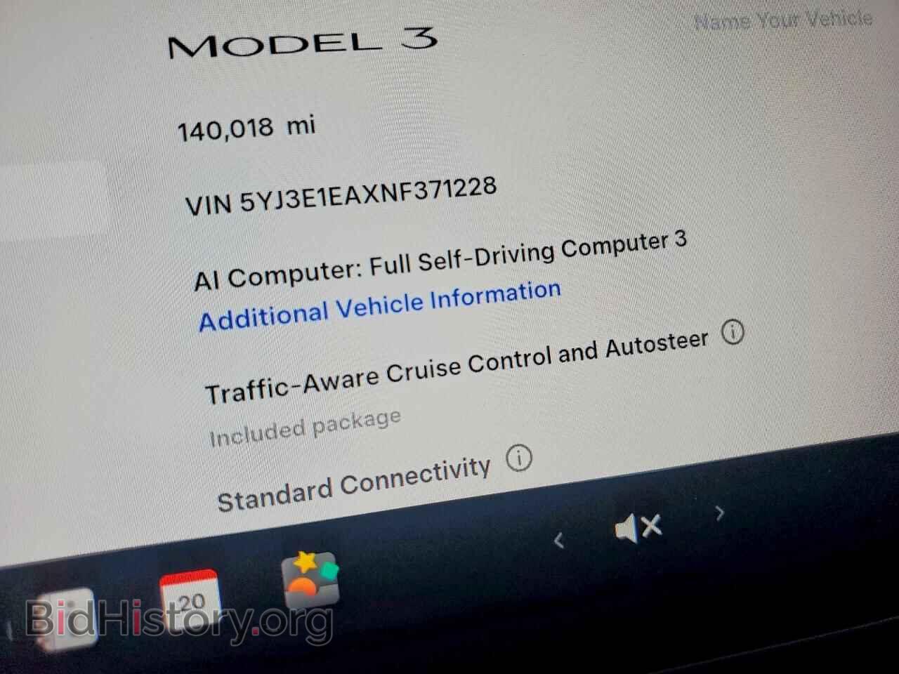 2022 TESLA MODEL 3 - VIN: 5YJ3E1EAXNF371228 - Photo 9