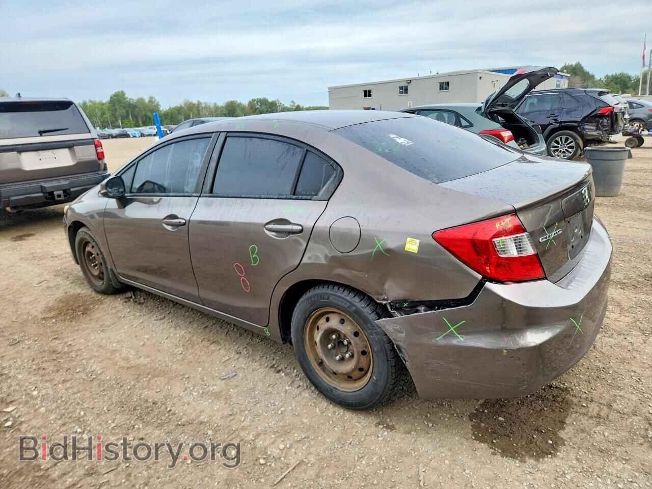 2012 HONDA CIVIC - VIN: 2HGFB2F45CH043230 - Photo 2
