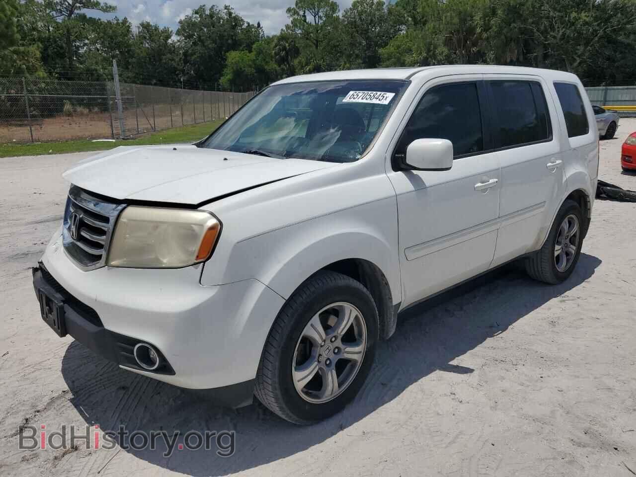 Photo 5FNYF3H54CB033785 - HONDA PILOT 2012