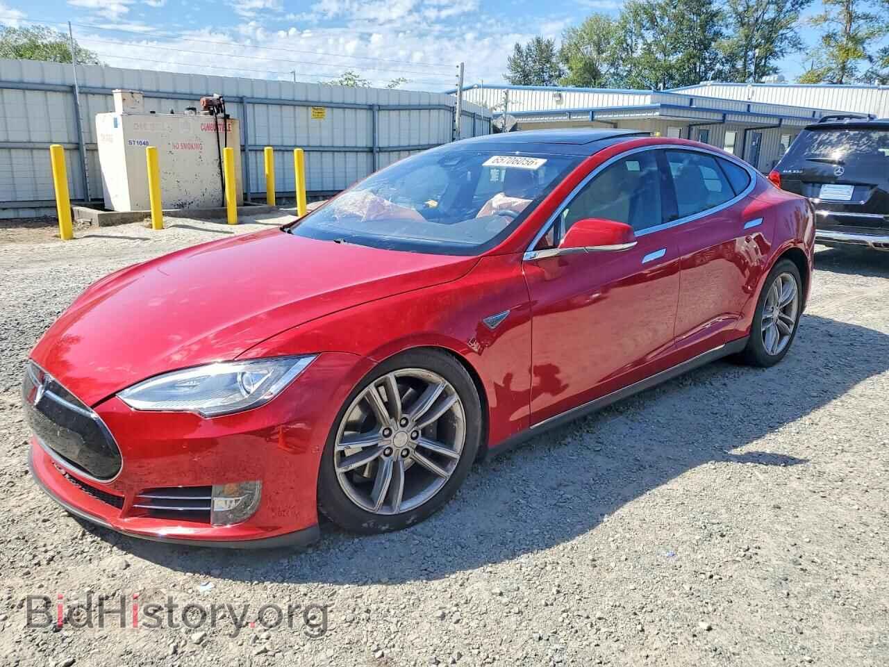Photo 5YJSA1E24FF109271 - TESLA MODEL S 2015