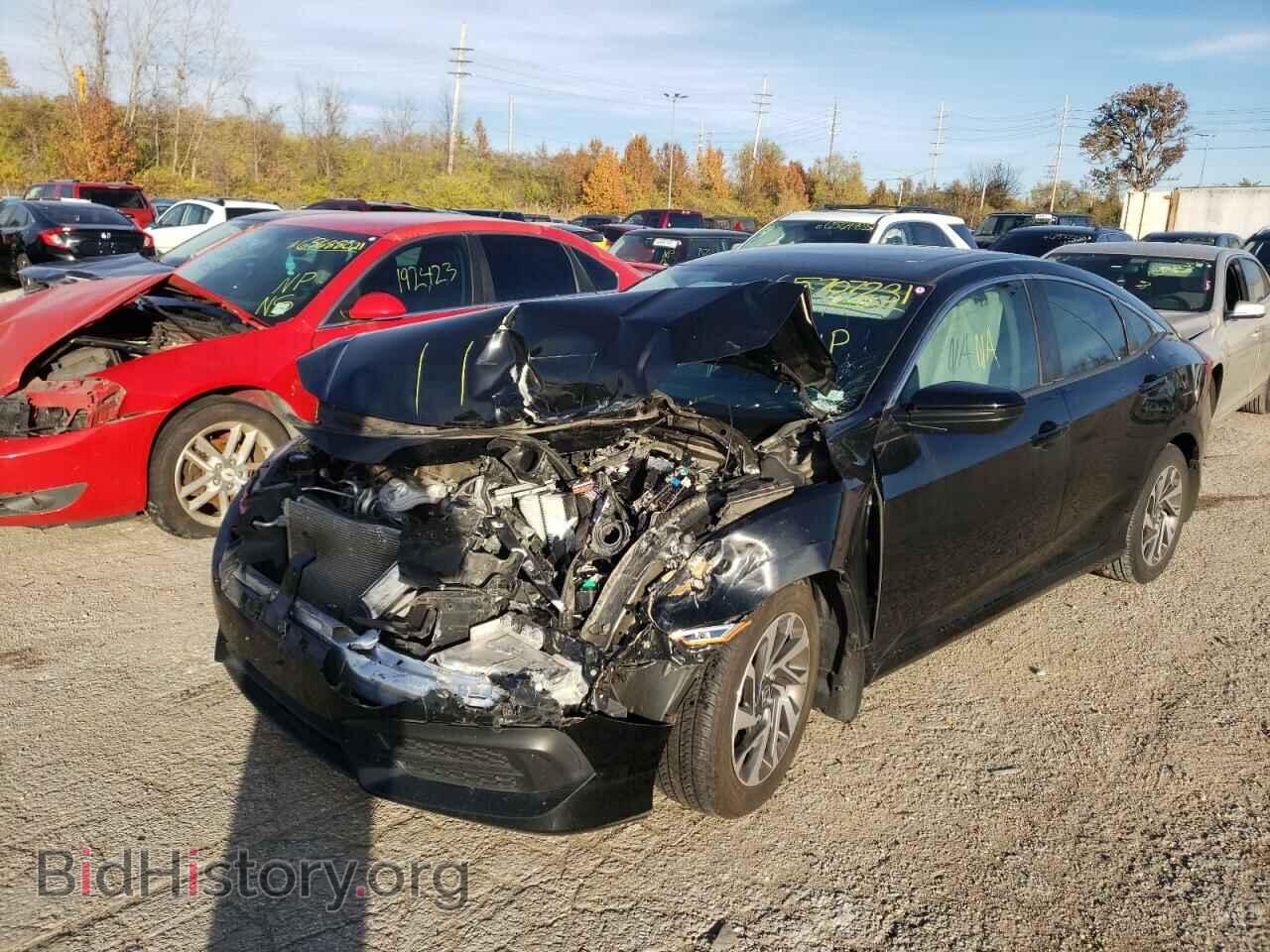 2016 HONDA CIVIC - VIN: 19XFC2F73GE087802 - Фото 2