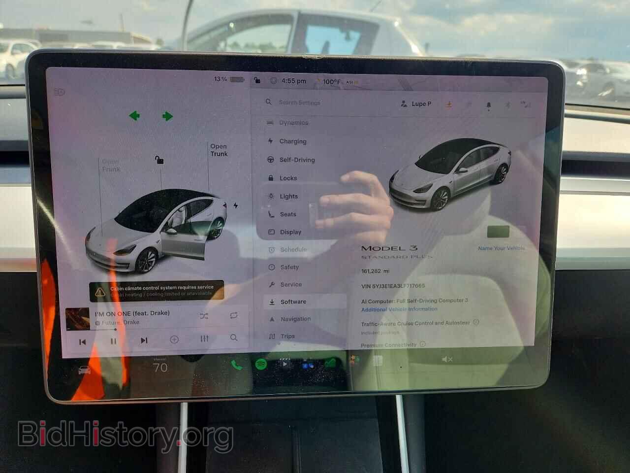 2020 TESLA MODEL 3 - VIN: 5YJ3E1EA3LF717665 - Photo 9