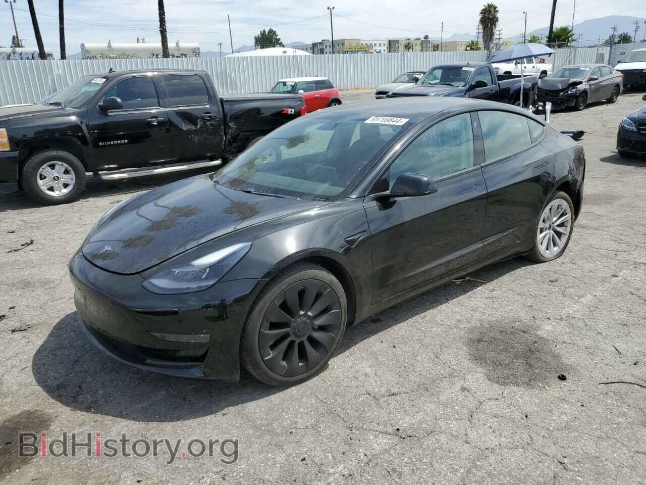Photo 5YJ3E1EA4MF987862 - TESLA MODEL 3 2021