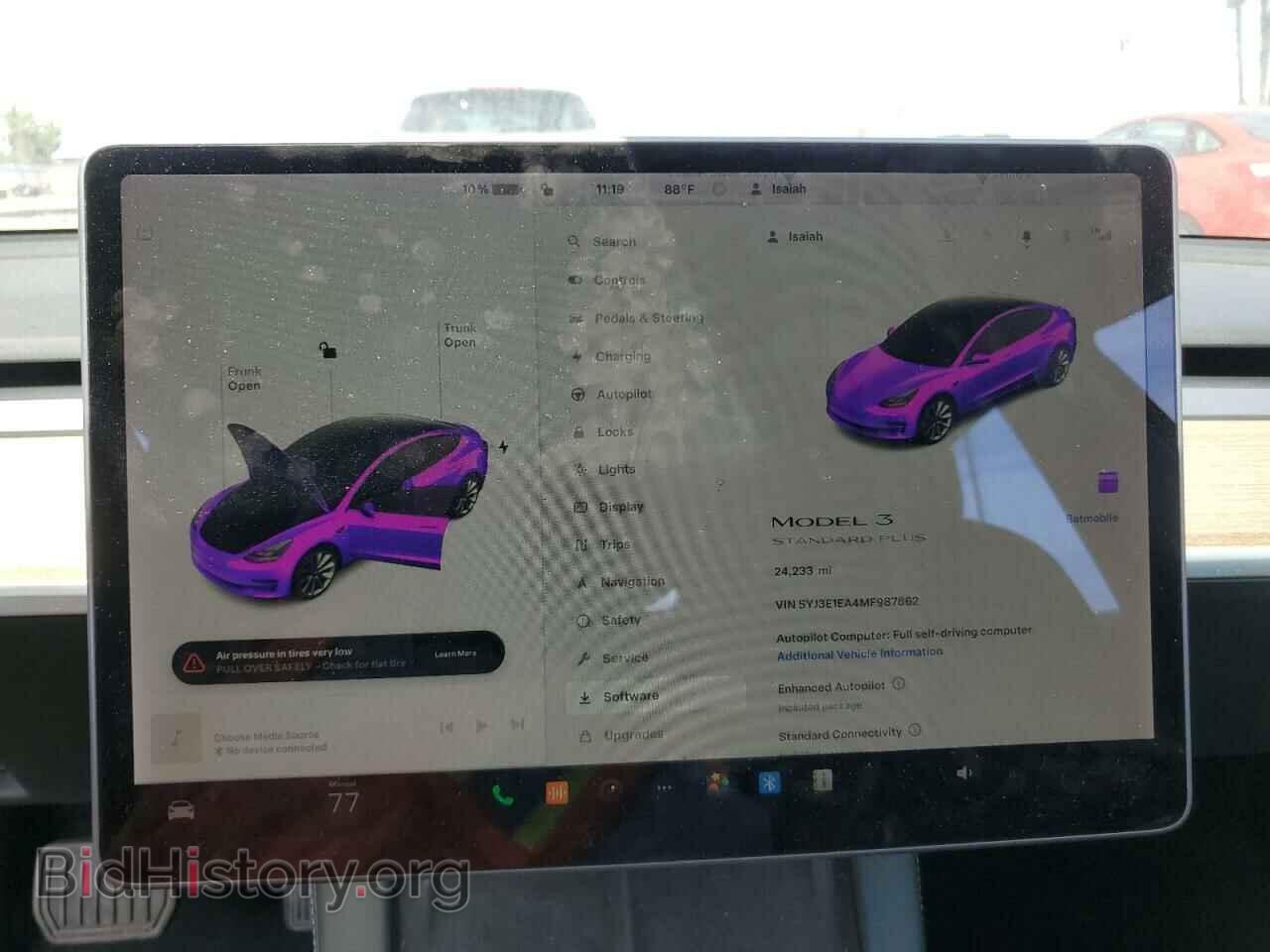 2021 TESLA MODEL 3 - VIN: 5YJ3E1EA4MF987862 - Фото 9