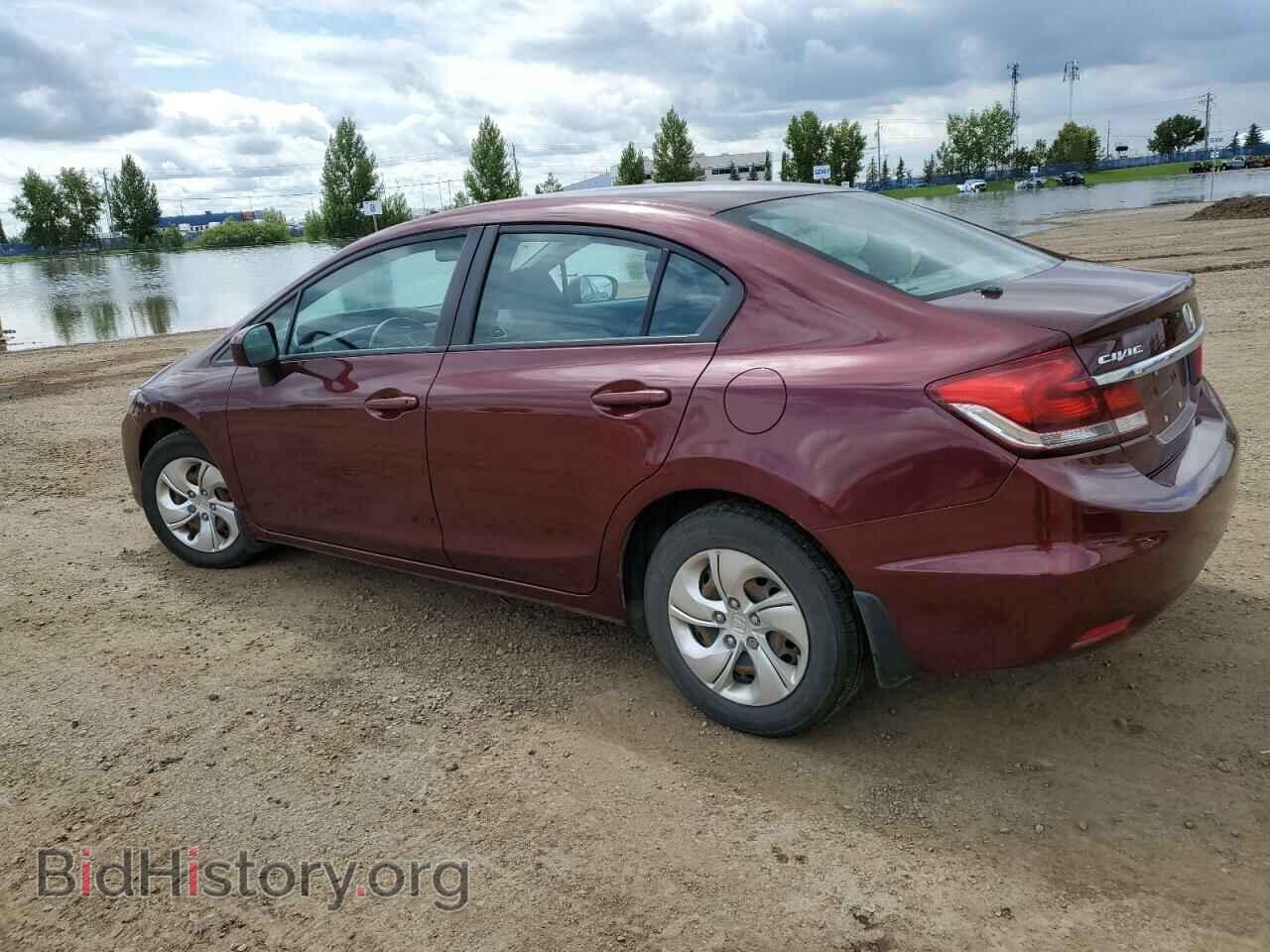 2014 HONDA CIVIC - VIN: 2HGFB2F4XEH042206 - Фото 2
