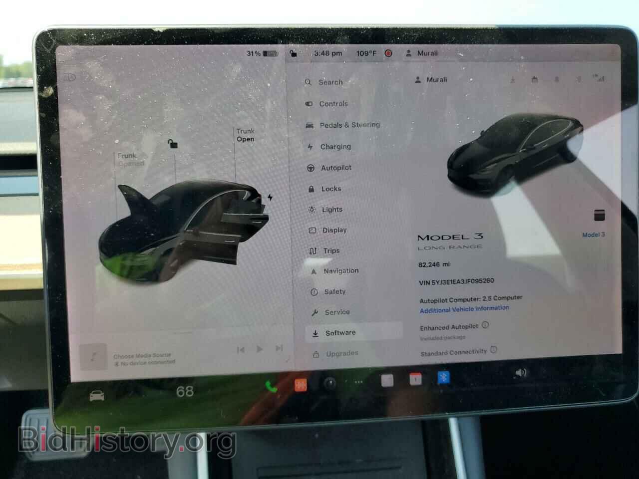2018 TESLA MODEL 3 - VIN: 5YJ3E1EA3JF095260 - Фото 9