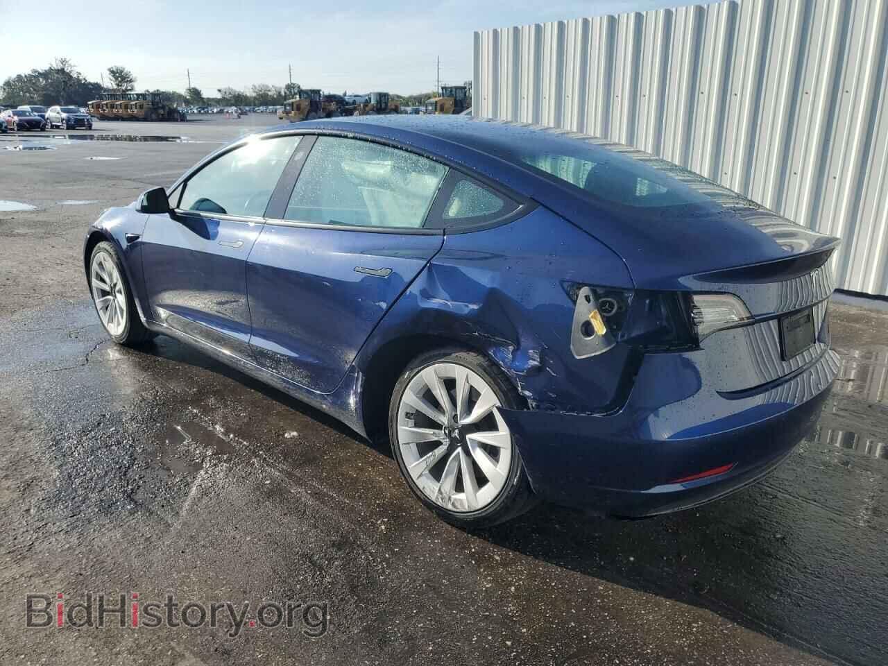 2022 TESLA MODEL 3 - VIN: 5YJ3E1EA7NF370151 - Фото 2