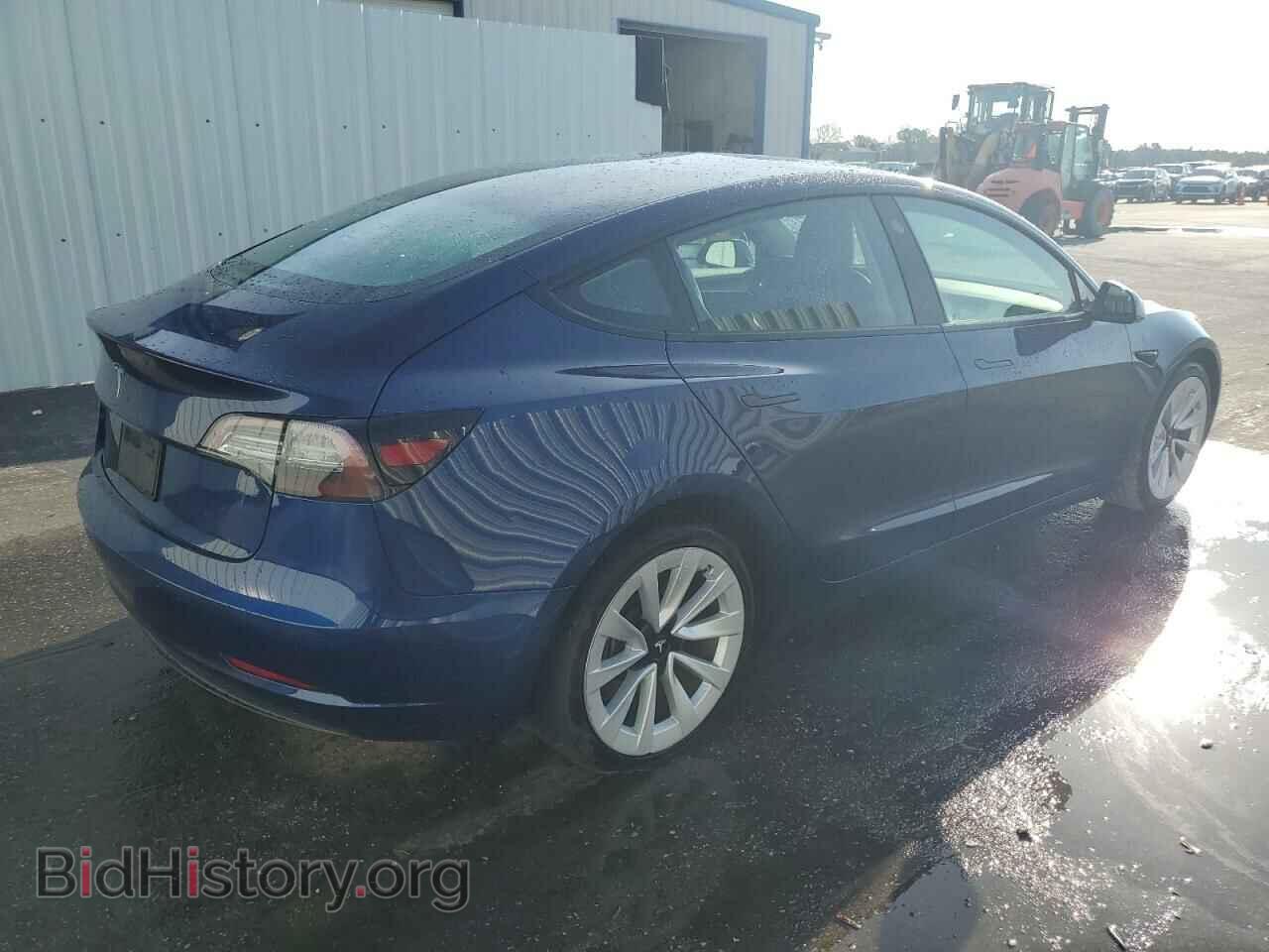 2022 TESLA MODEL 3 - VIN: 5YJ3E1EA7NF370151 - Фото 3