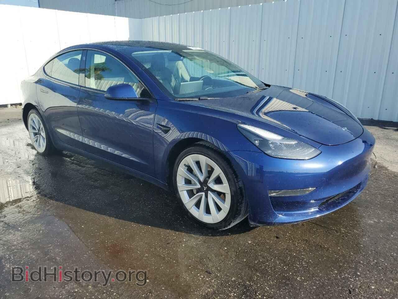 2022 TESLA MODEL 3 - VIN: 5YJ3E1EA7NF370151 - Фото 4