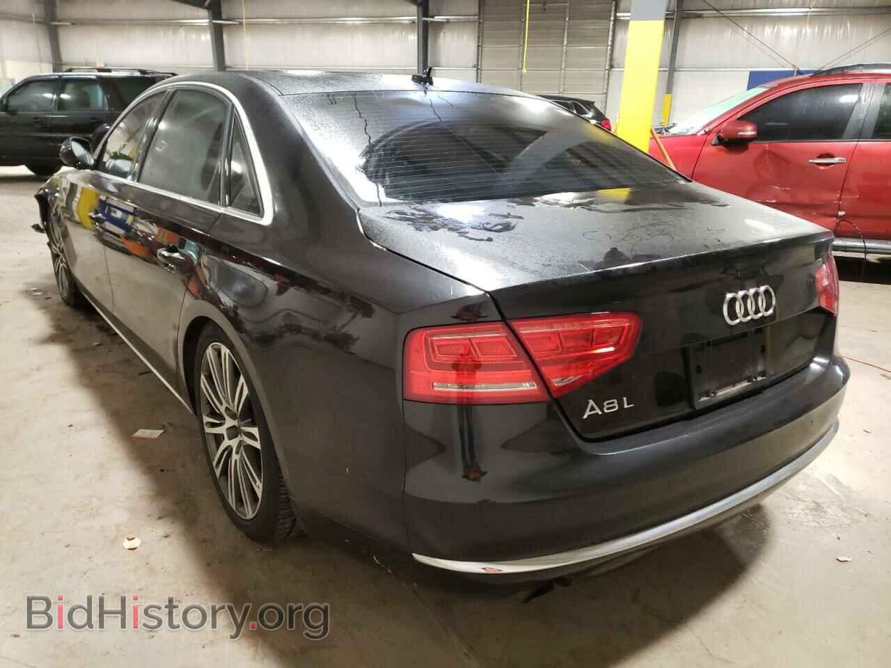 2014 AUDI A8 - VIN: WAURGAFD5EN007617 - Фото 3