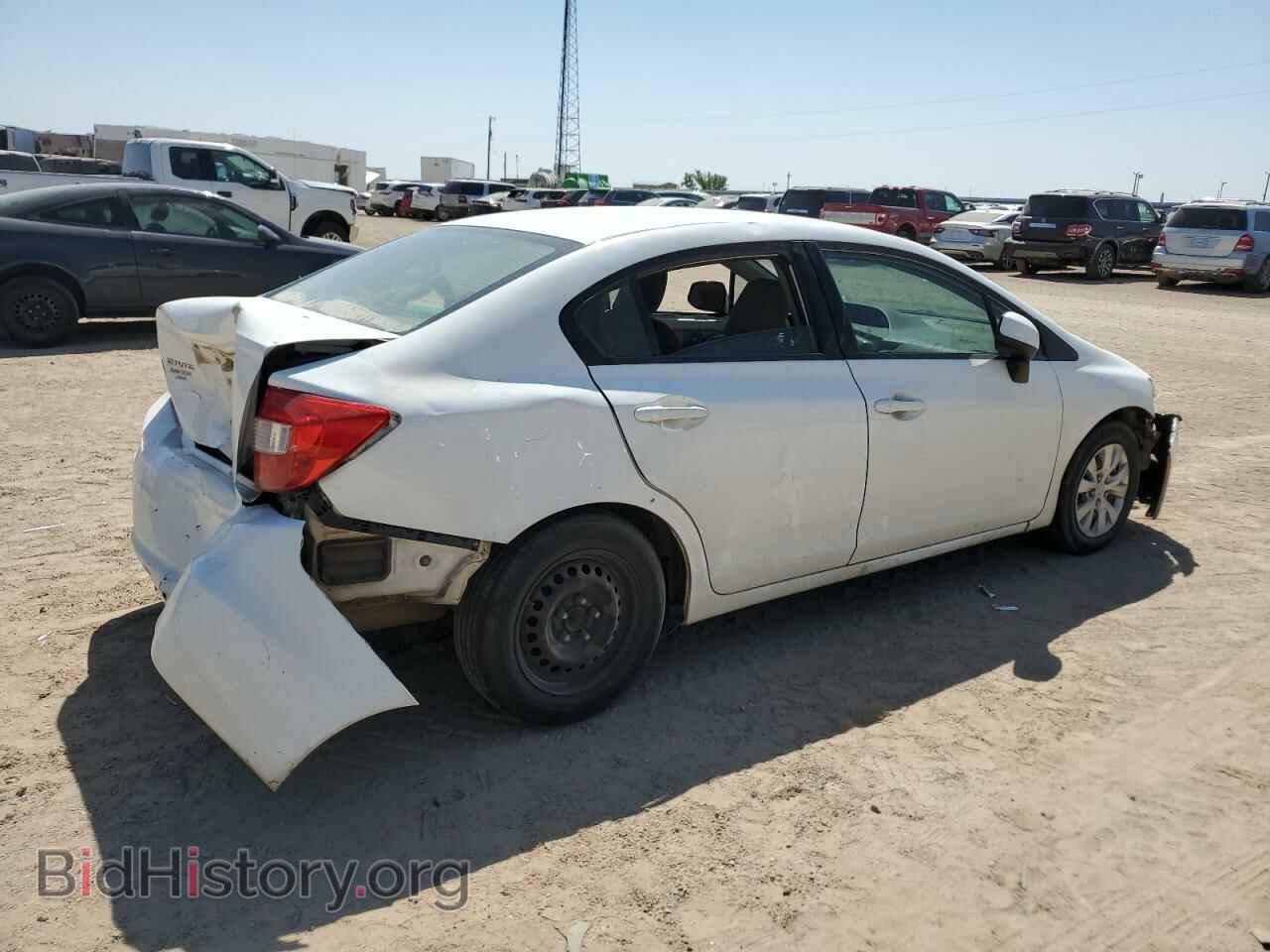 2012 HONDA CIVIC - VIN: 2HGFB2F53CH318330 - Фото 3