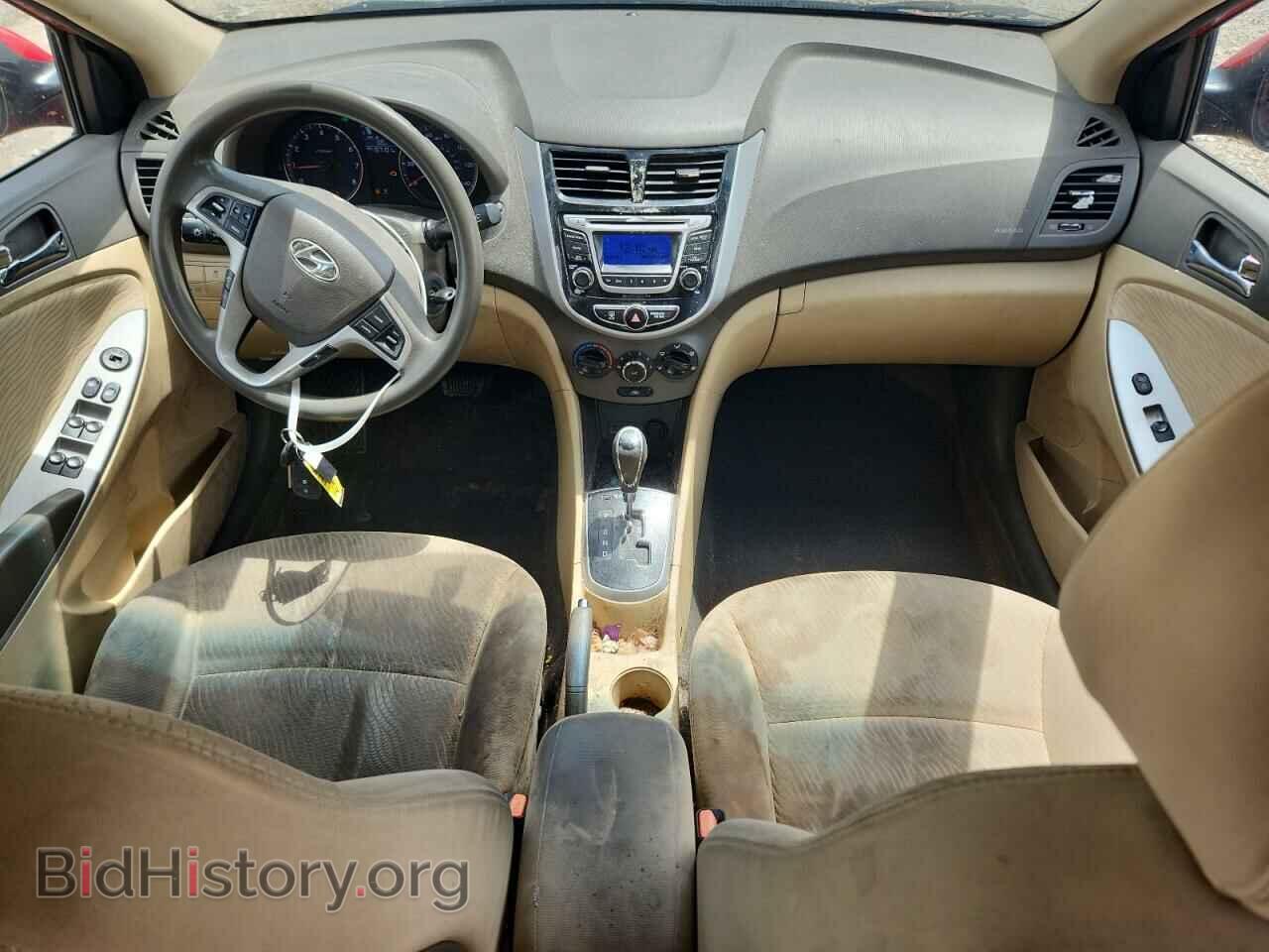 2014 HYUNDAI ACCENT - VIN: KMHCU4AE8EU753371 - Фото 8