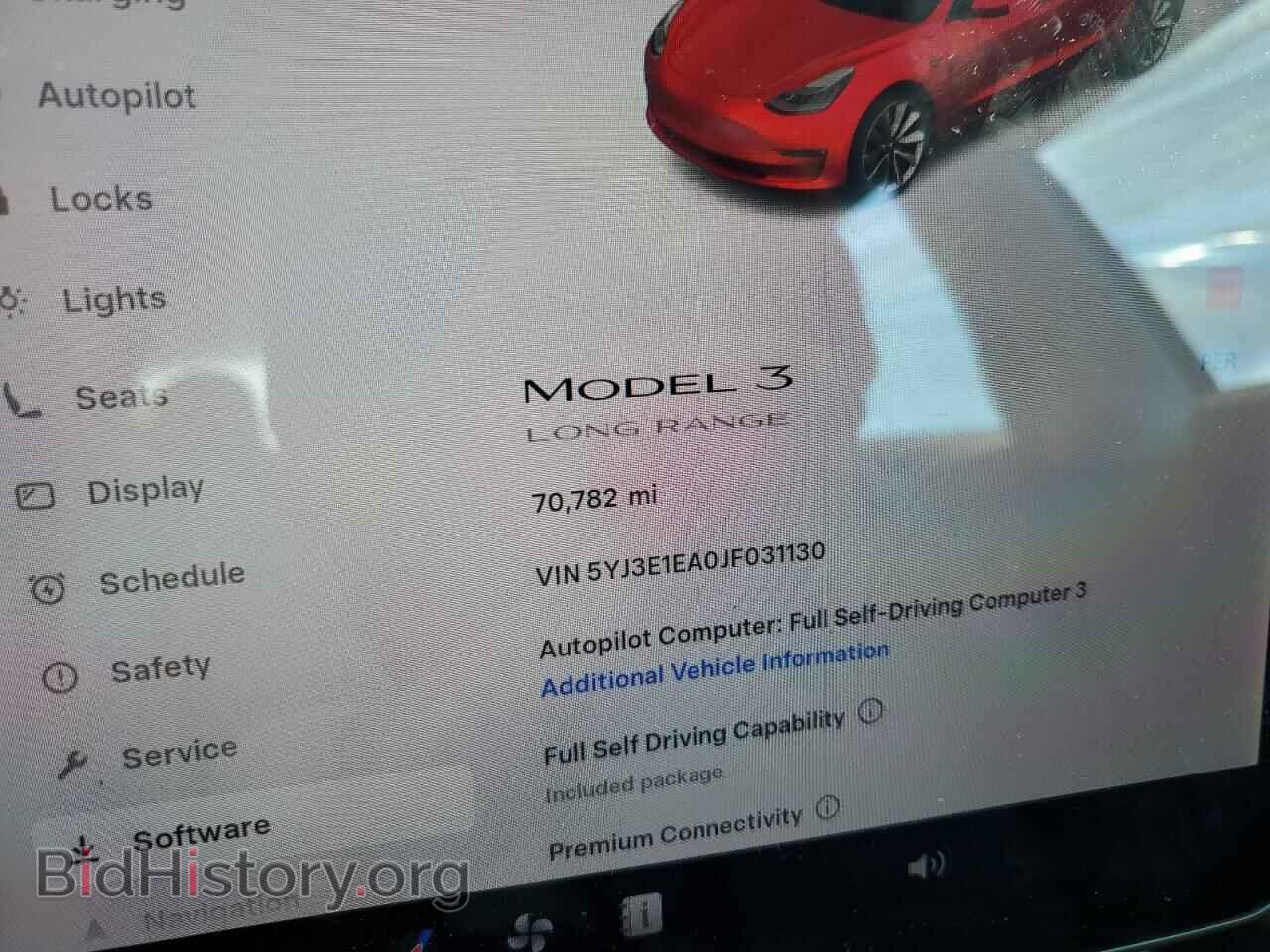 2018 TESLA MODEL 3 - VIN: 5YJ3E1EA0JF031130 - Фото 9