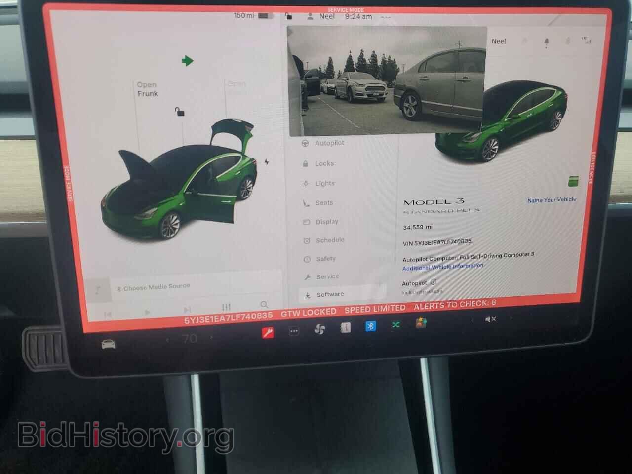 2020 TESLA MODEL 3 - VIN: 5YJ3E1EA7LF740835 - Photo 9