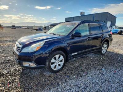 2012 Subaru OUTBACK 2.5I Premium, black — VIN 4S4BRCCC3C3243676, Copart