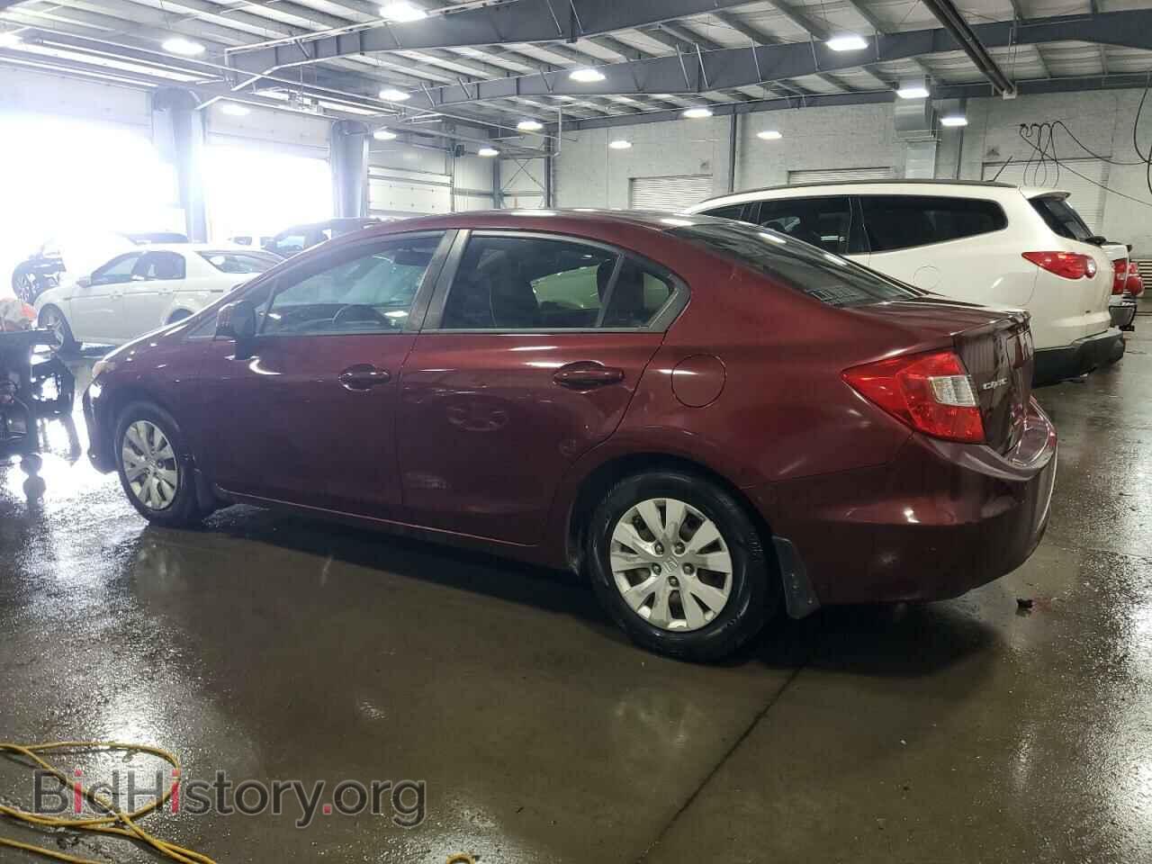 2012 HONDA CIVIC - VIN: 2HGFB2F59CH544985 - Фото 2