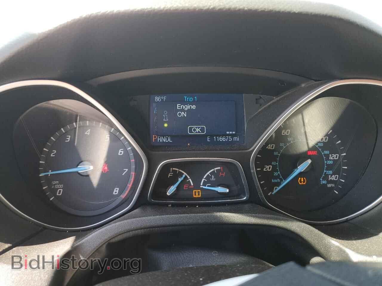 2014 FORD FOCUS - VIN: 1FADP3F23EL442855 - Фото 9