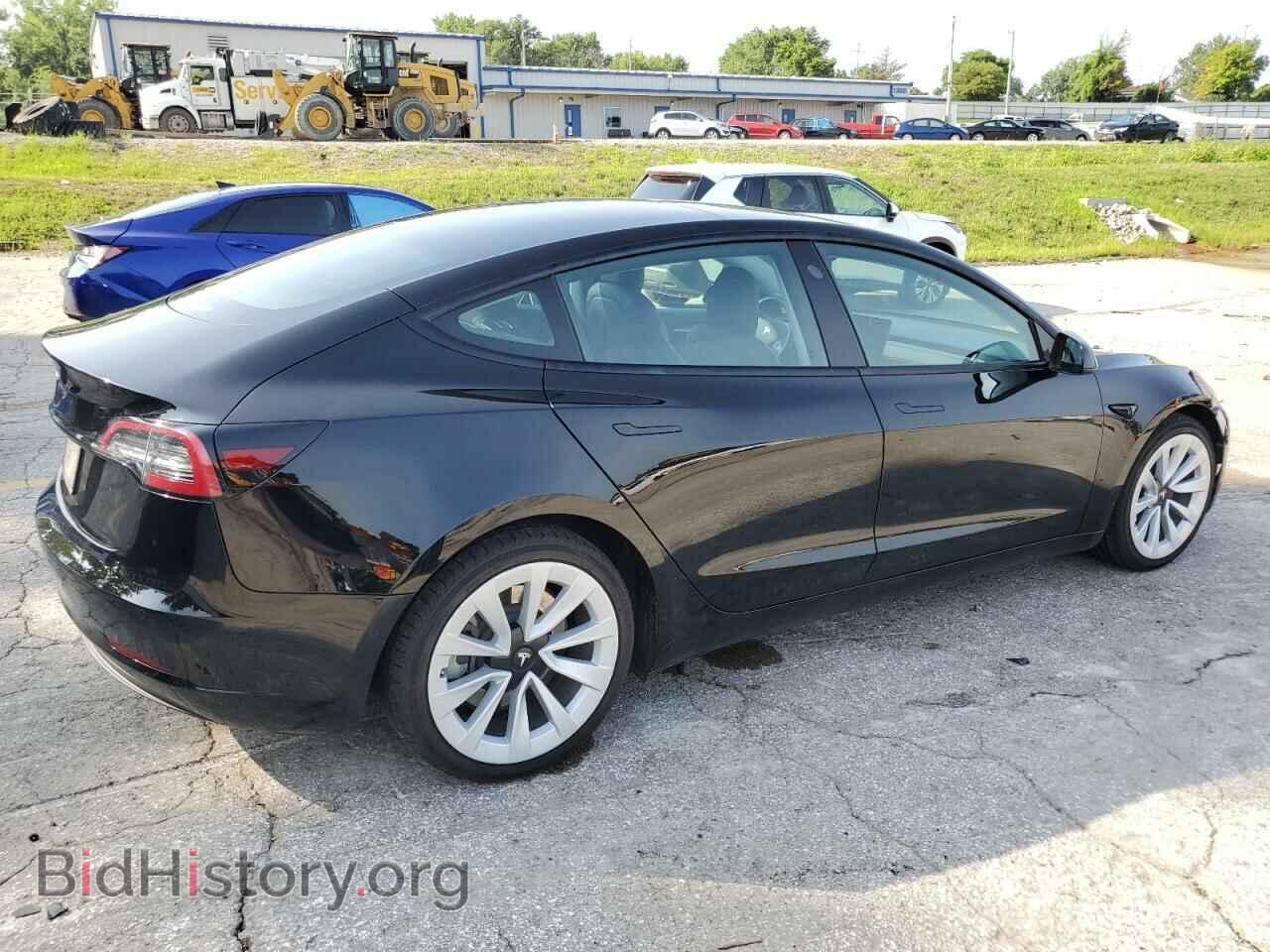 2022 TESLA MODEL 3 - VIN: 5YJ3E1EA2NF371756 - Фото 3