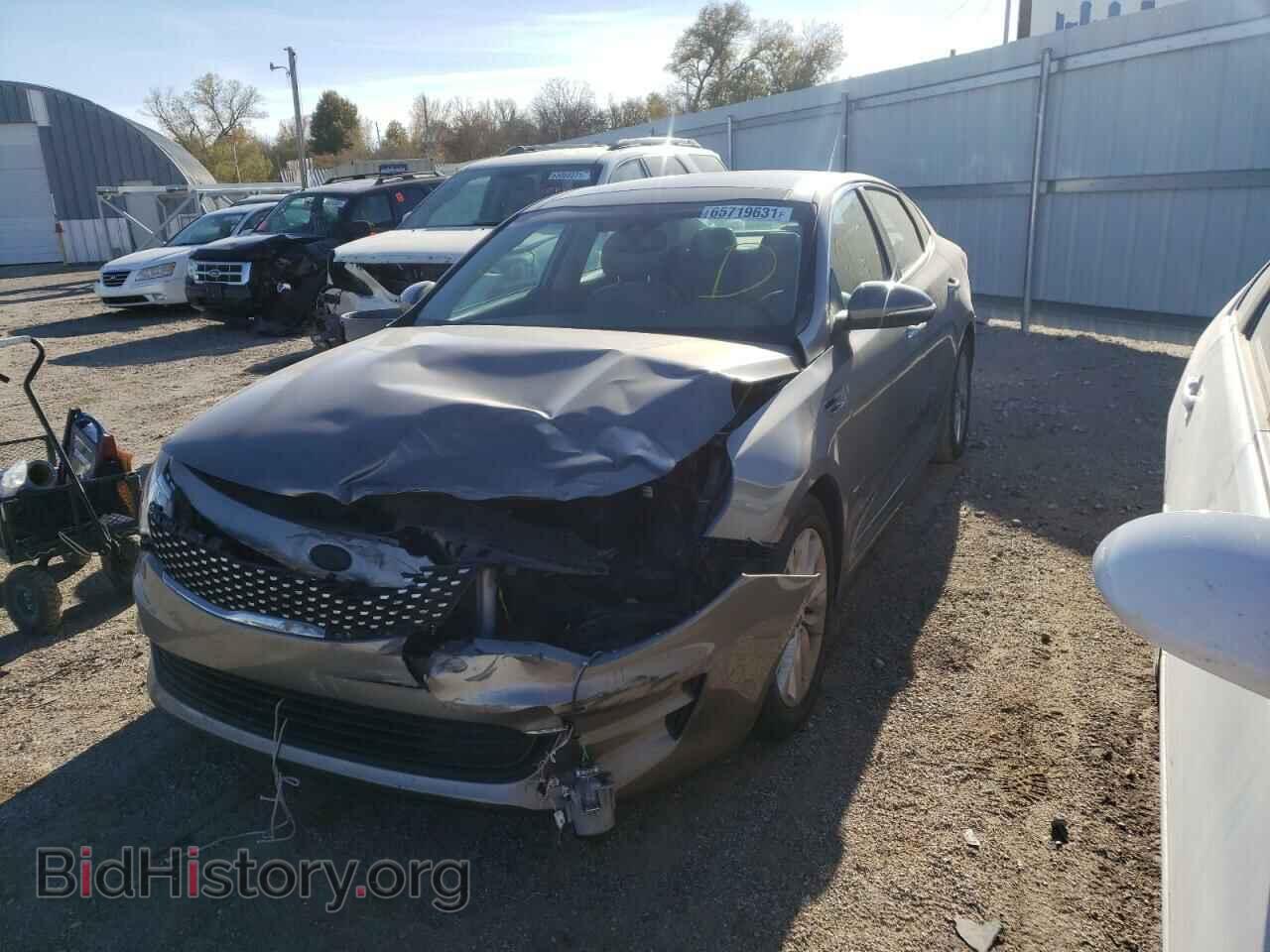 2016 KIA OPTIMA - VIN: 5XXGU4L36GG013070 - Фото 2