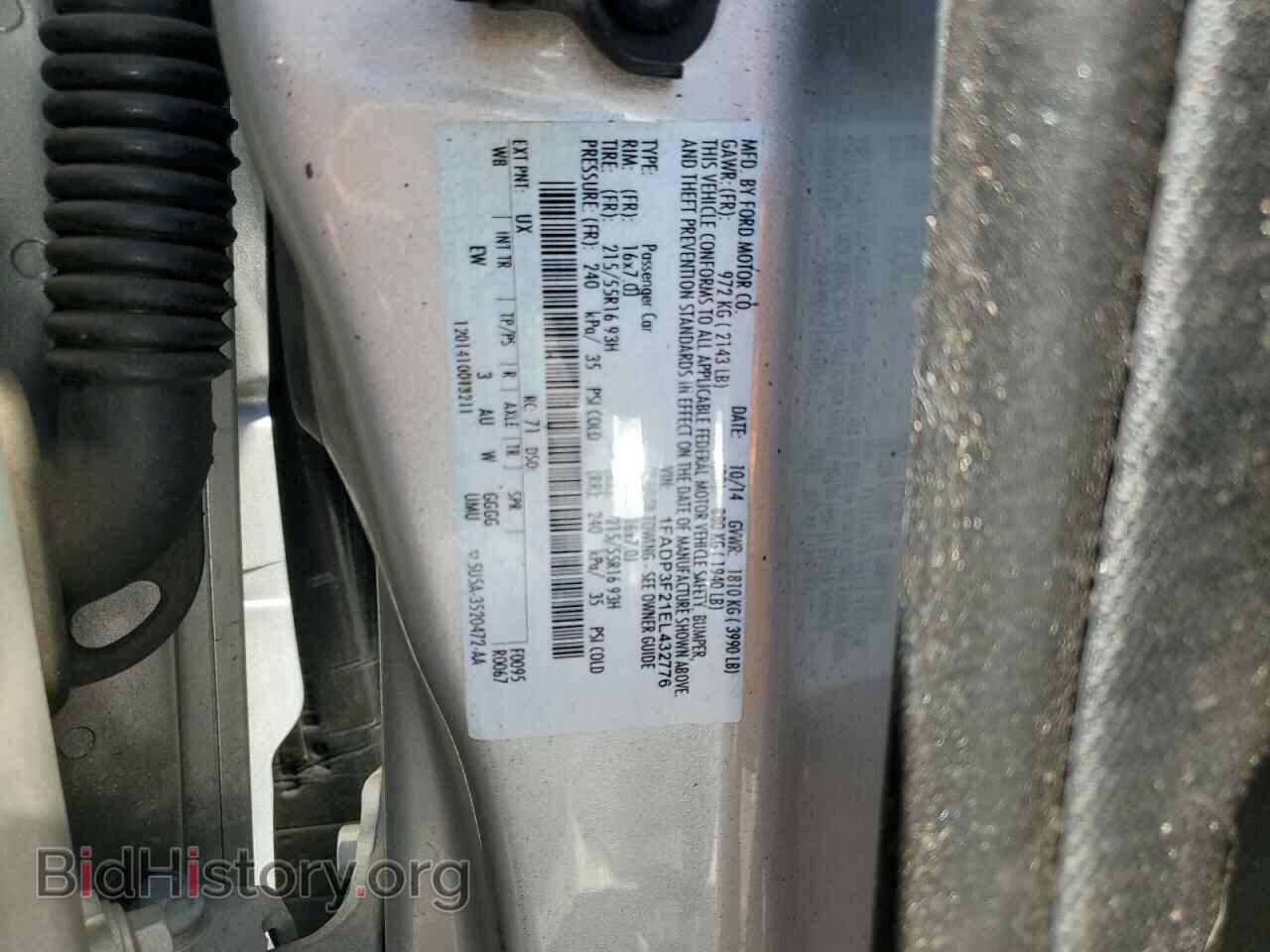 2014 FORD FOCUS - VIN: 1FADP3F21EL432776 - Photo 12