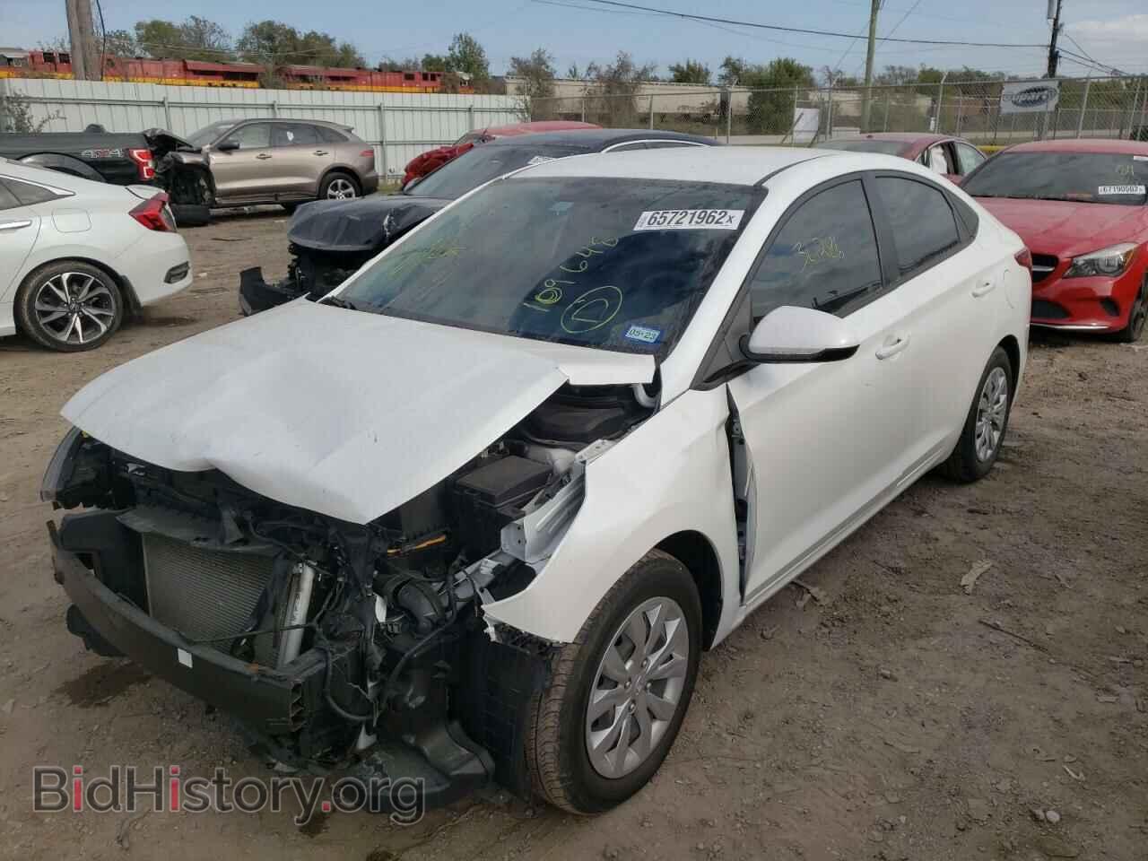 2020 HYUNDAI ACCENT - VIN: 3KPC24A67LE109648 - Фото 2