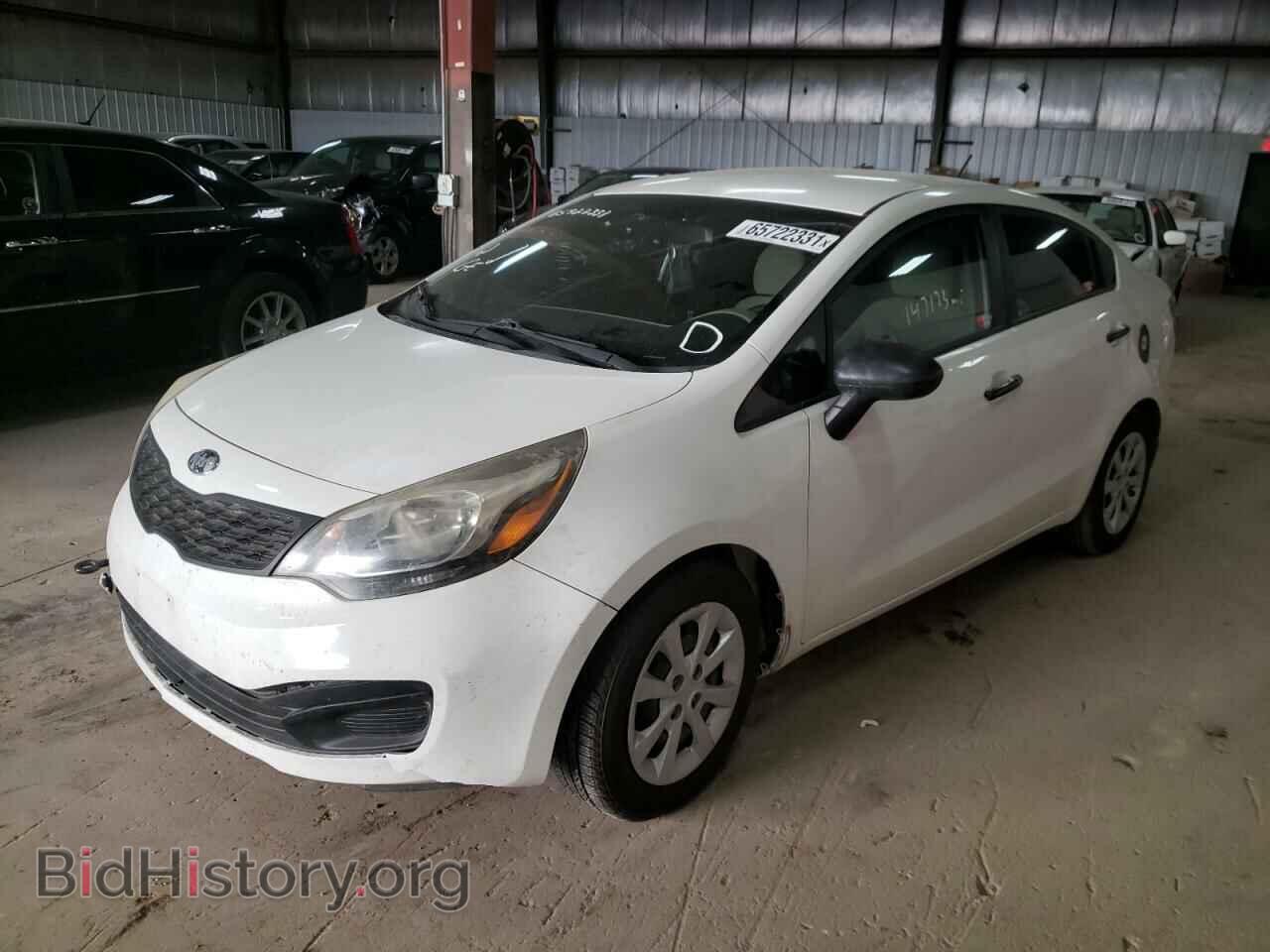 2013 KIA RIO - VIN: KNADM4A30D6301163 - Фото 2