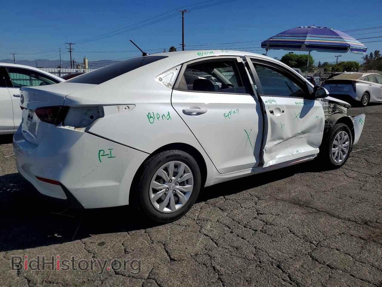 2021 HYUNDAI ACCENT - VIN: 3KPC24A63ME129624 - Фото 3