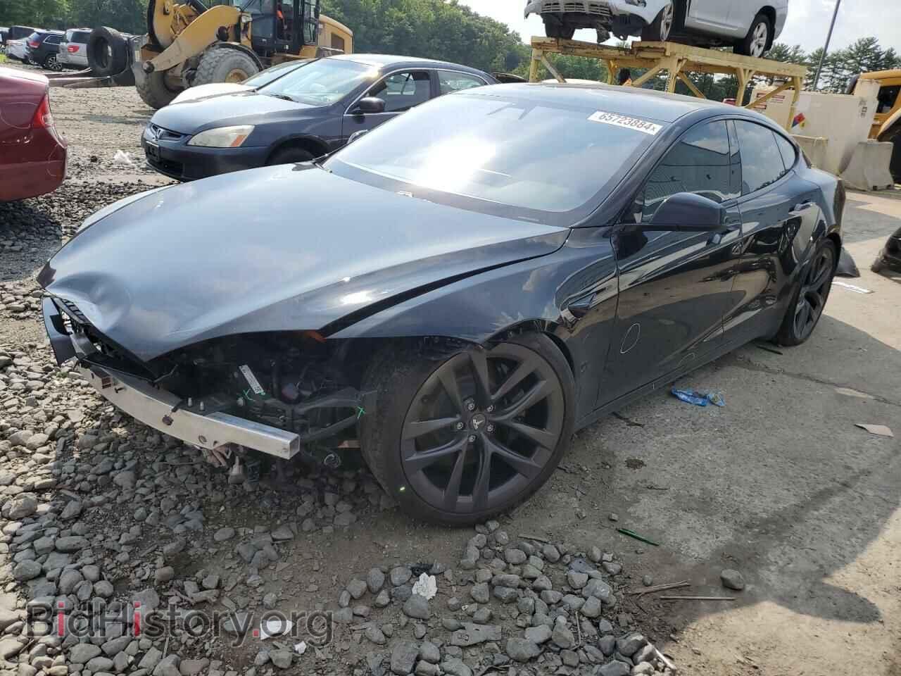 Photo 5YJSA1E58MF439552 - TESLA MODEL S 2021