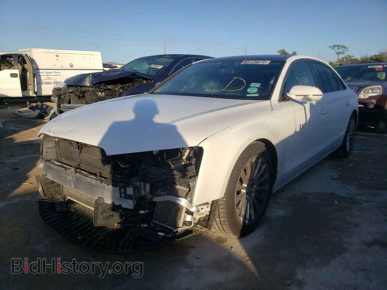 2014 AUDI A8 - VIN: WAUR2AFD9EN002483 - Photo 2