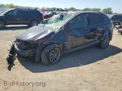 2008 Ford EDGE EDGE SE, черный — VIN 2FMDK36C48BB32134, Copart