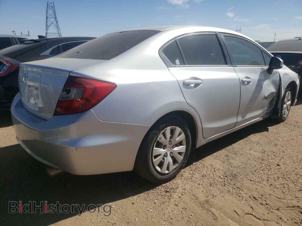 2012 HONDA CIVIC - VIN: 19XFB2F59CE337037 - Фото 4