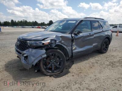 2023 Ford EXPLORER ST-Line, серый — VIN 1FMSK7KH7PGB05291, Copart