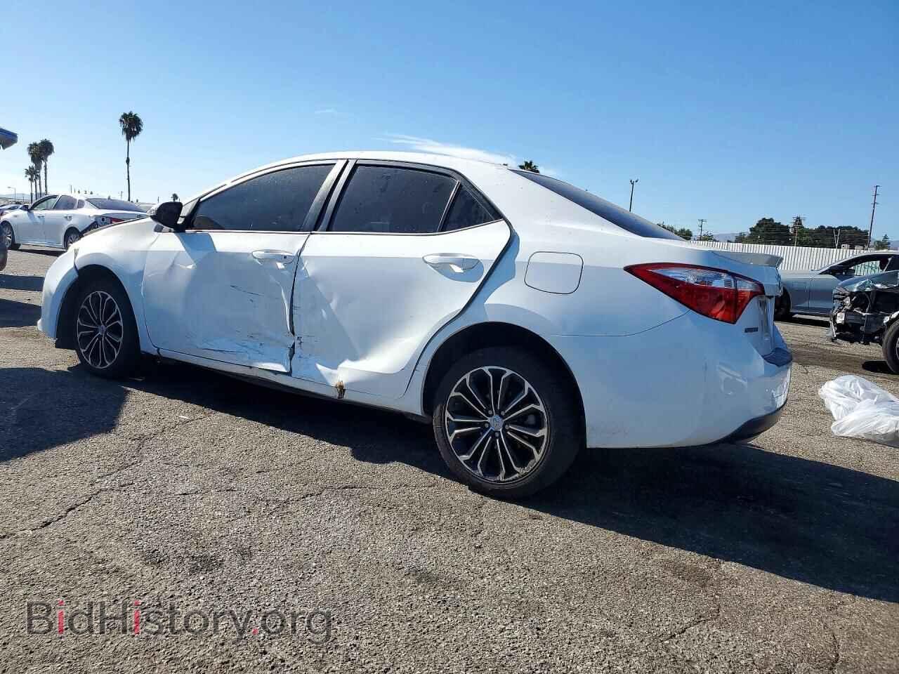 2016 TOYOTA COROLLA - VIN: 5YFBURHE5GP474639 - Фото 2