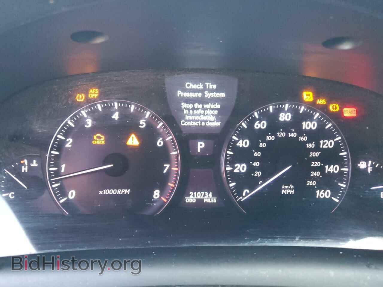 2008 LEXUS LS460 - VIN: JTHBL46FX85054986 - Фото 9