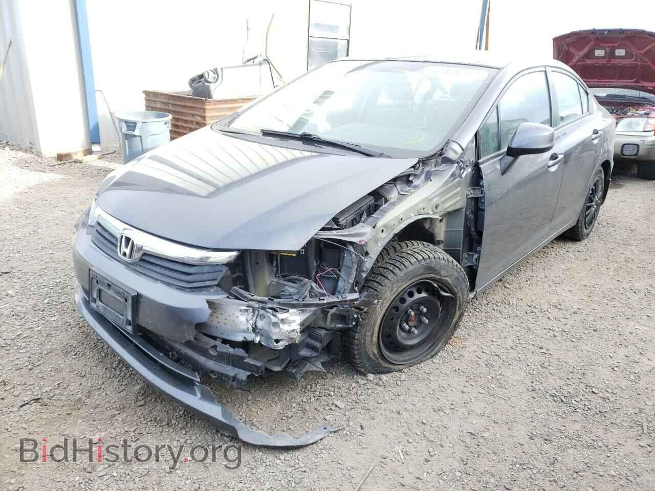 2012 HONDA CIVIC - VIN: 2HGFB2F50CH611201 - Фото 2