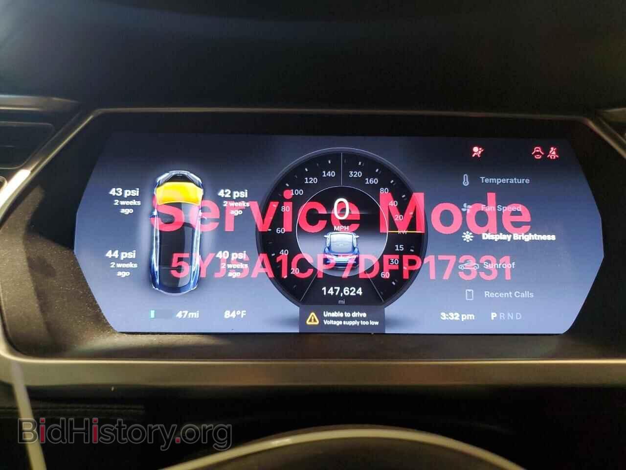 2013 TESLA MODEL S - VIN: 5YJSA1CP7DFP17331 - Фото 9