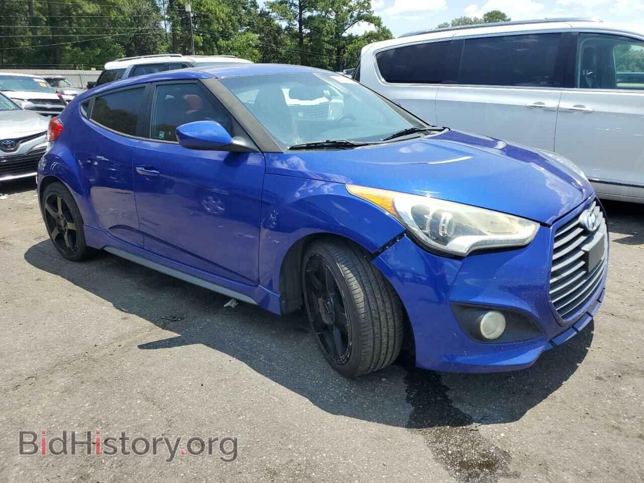 2014 HYUNDAI VELOSTER - VIN: KMHTC6AE4EU199468 - Фото 4